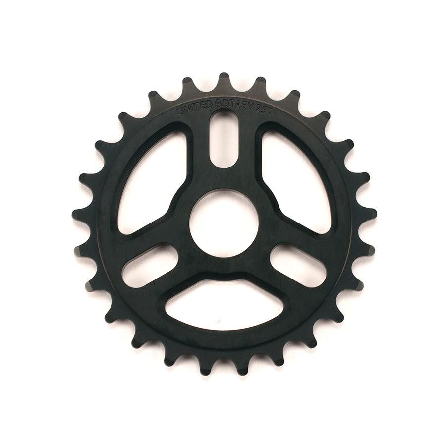 United Rotary Sprocket / Black / 25 T
