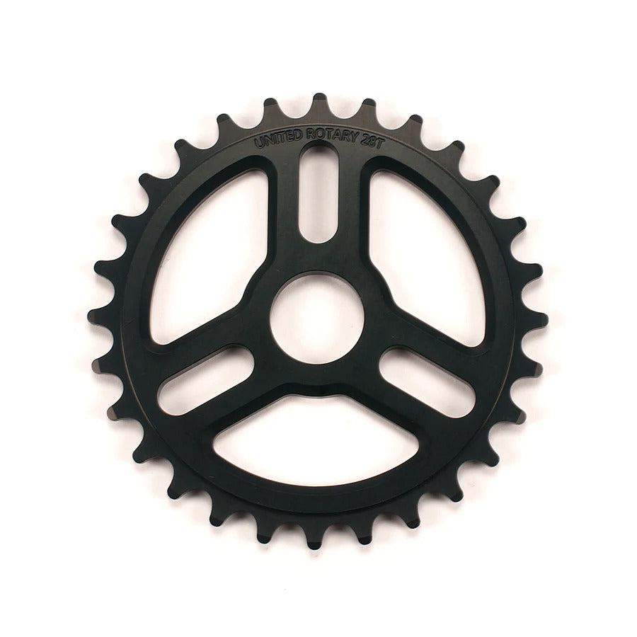 United Rotary Sprocket / Black / 28 T