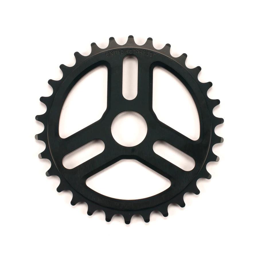 United Rotary Sprocket / Black / 30 T