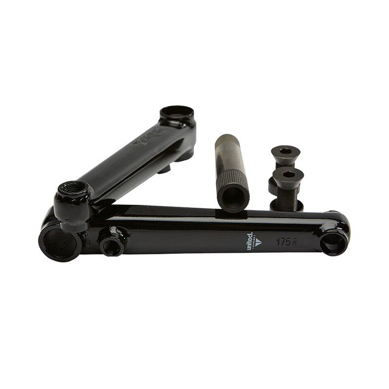 United Supreme V3 3pc Cranks / Black / 175mm