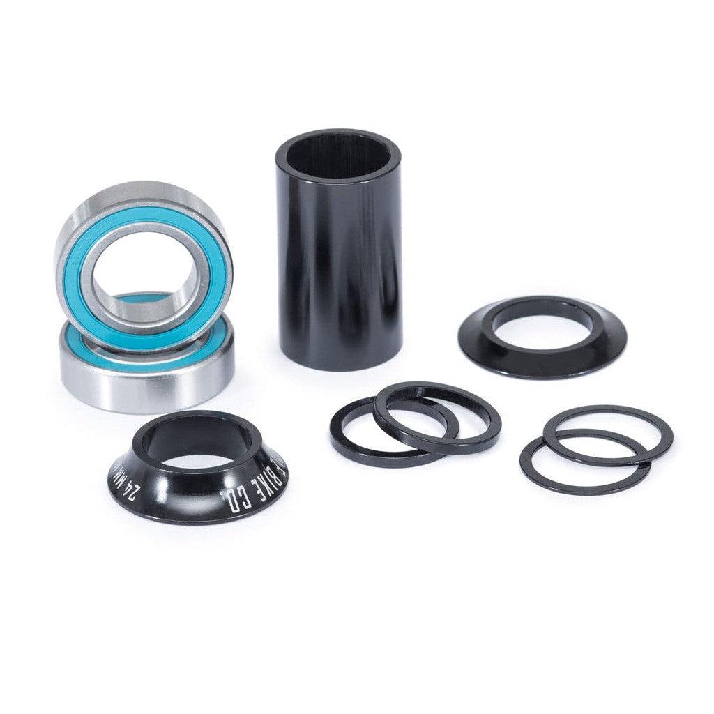 Wethepeople Compact Mid Bottom Bracket Set / Black / 24mm Mid