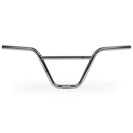 Wethepeople Patron Bar (22.2mm Clamp) BMX handlebars, featuring a crossbar and expertly crafted from durable 4130 chromoly, photographed on a white background.