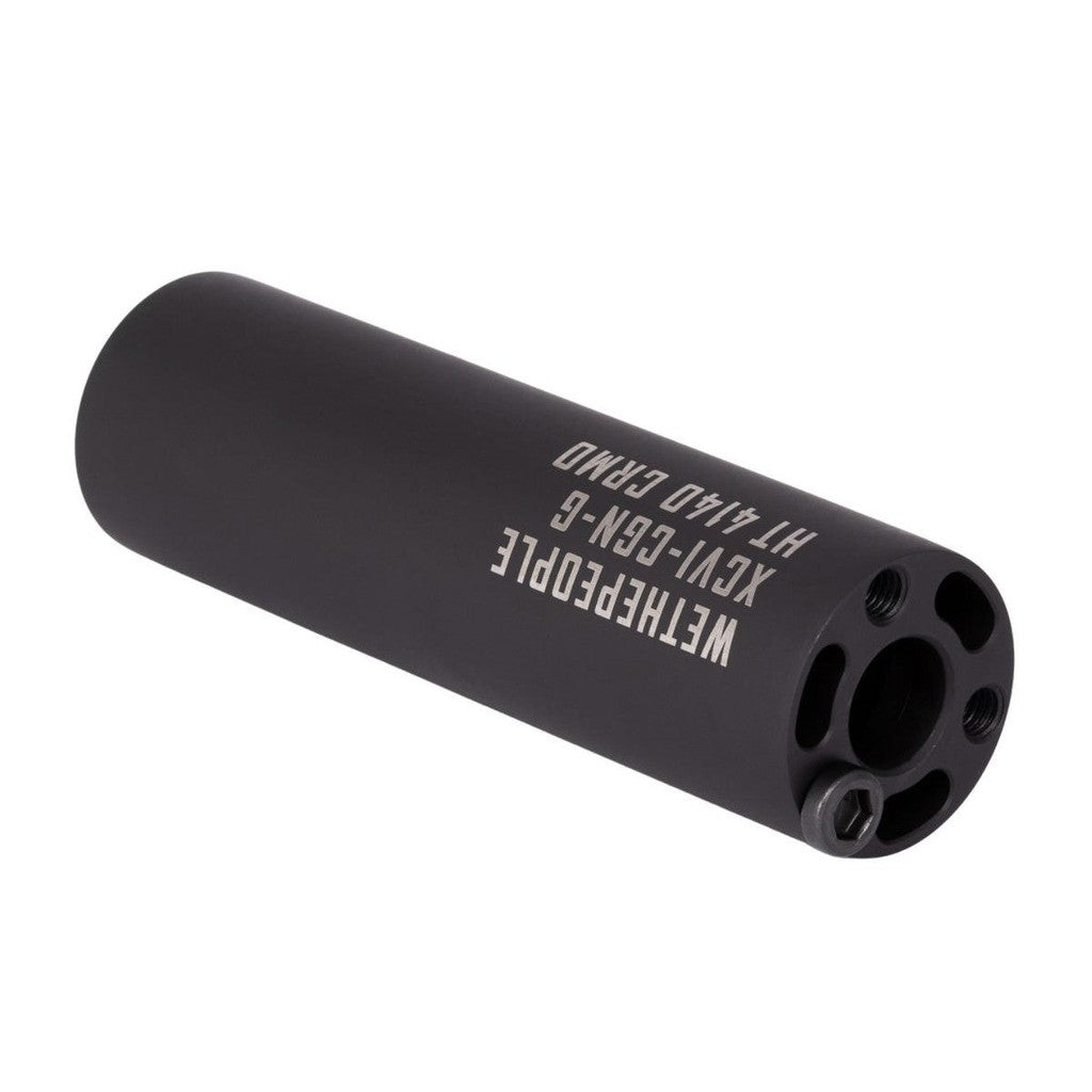 We The People Toxic Pegs Chromo (Pair) / Black Raw / 3/8-14mm