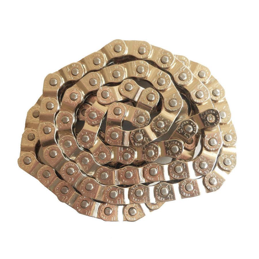 A YBN Half Link BMX Chain on a white background.