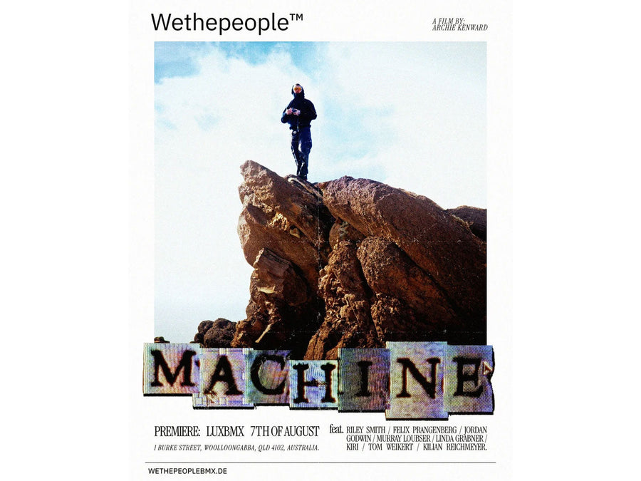 Wethepeople "MACHINE" Video World Premiere This Friday at LUXBMX