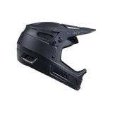 The Kenny Racing Elite Helmet Black is a matte black full-face youth BMX helmet featuring ventilation slots, a fixed visor, and “KENNY” branding on the side—perfect for riders looking for a stylish yet lightweight BMX helmet option.