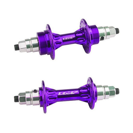 TNT Derringer Expert Flip-Flop Hub Set  / Purple Ano / 28H / 10mm