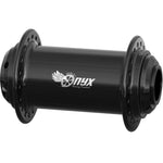 Onyx BMX 100/20mm Thru-bolt Solid Front Hub / Black Ano / 28H