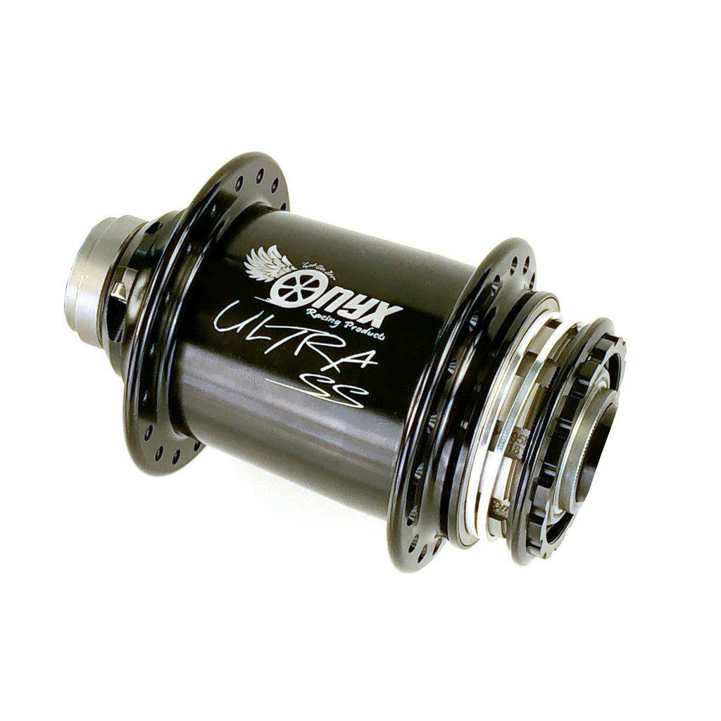 Onyx BMX ULTRA SS OX-110/20mm Thru-bolt Rear Hub /Black Ano / 36H