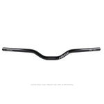 ARISE Xenon Micro Handlebar with slight upward rise, made from lightweight 6061-T6 alloy and labeled "ARISE" in white, shown on a plain white background. Note: Final product appearance may vary.