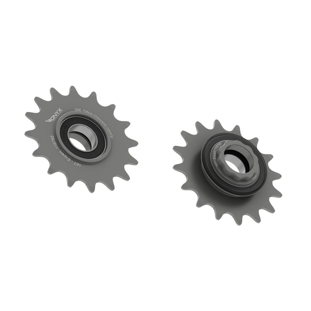 Onyx Expert Hybrid Freehub with Integrated Cog / Anodised Grey / 16T