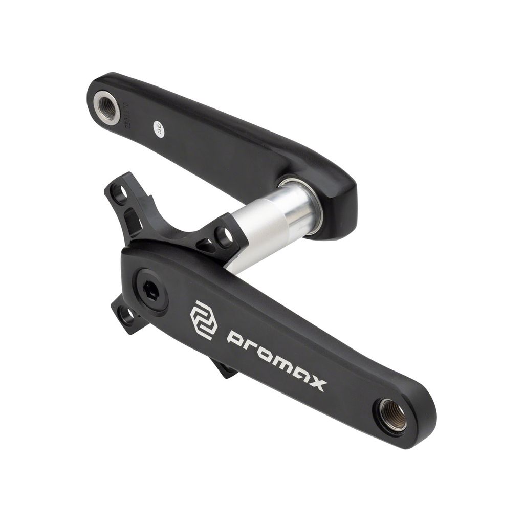 A black handlebar clamp for a Promax HF-3 Crank Set.