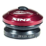 Sinz Integrated Step-Down Headset  / Red / 1-1/8in to 1in