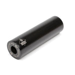 The BSD Roastin Peg (Each) is a black cylindrical BMX grind peg made from durable 4140 chromoly, featuring "BSD" branding and "ROASTIN' PEG" text engraved near the end.