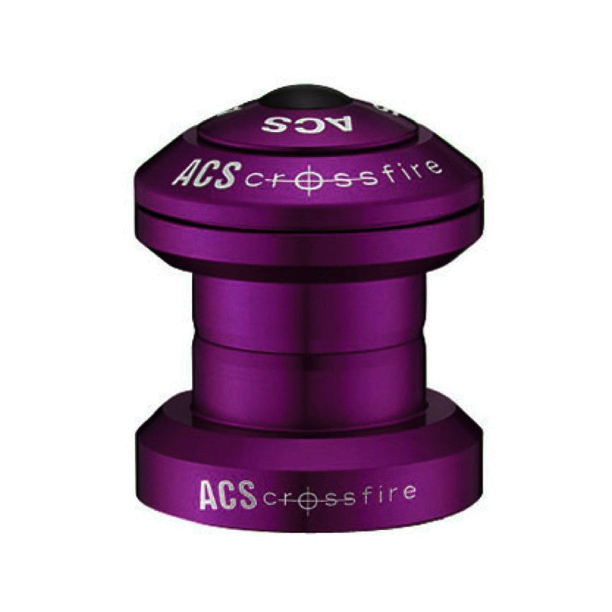 ACS Crossfire 1-1/8 Alloy Headset / Purple
