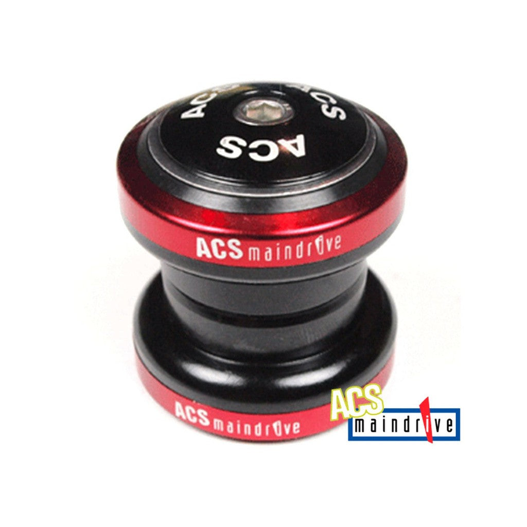 ACS Maindrive 1 Inch Steel Headset / Red
