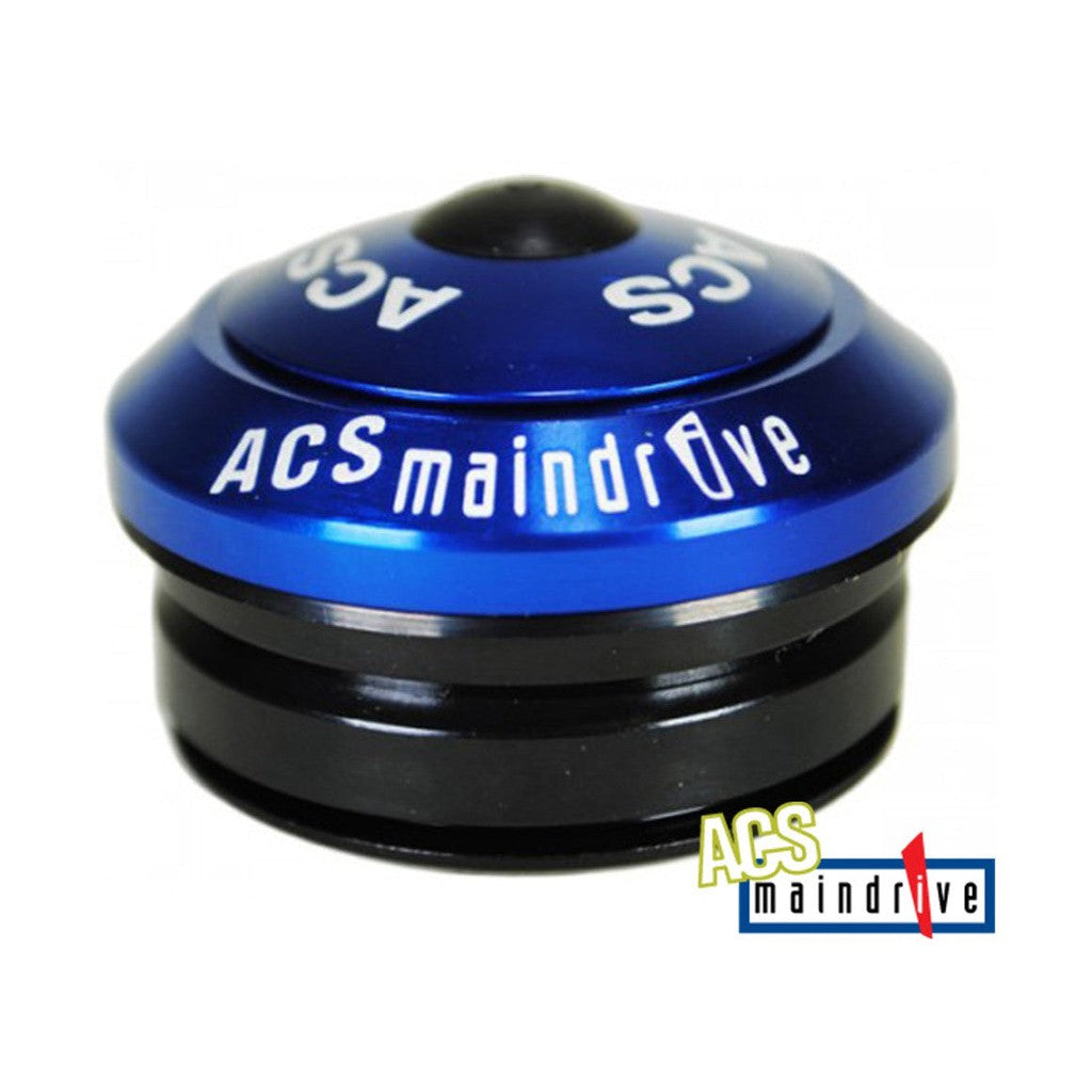ACS Maindrive Integrated Step-down Headset / Blue / 1-1/8in to 1in