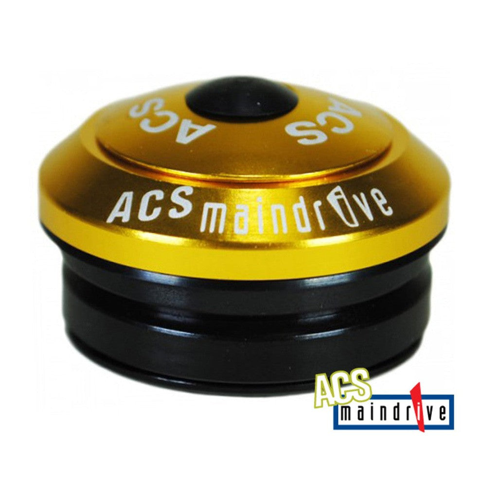 ACS Maindrive Integrated Step-down Headset / Gold / 1-1/8in to 1in