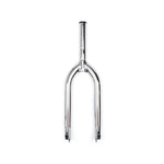 The BSD Jonesin Fork is a chrome BMX fork with a 22mm offset, straight steerer tube, and dropouts, shown against a white background.
