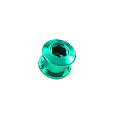 Bike Lane Steel Chainring Bolts / 6mm / Green