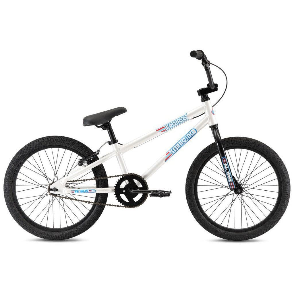 SE Bronco 20 Bike (2021) / White / 19.1TT