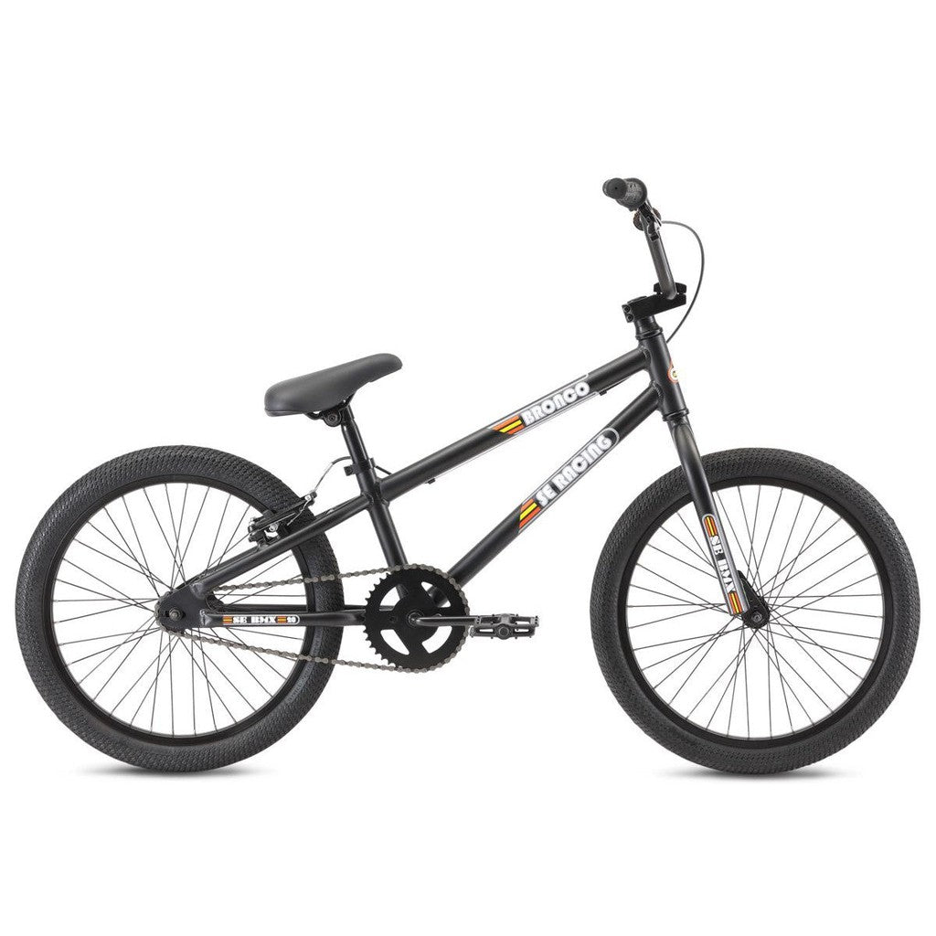 SE Bronco 20 Bike (2021) / Black / 19.1TT