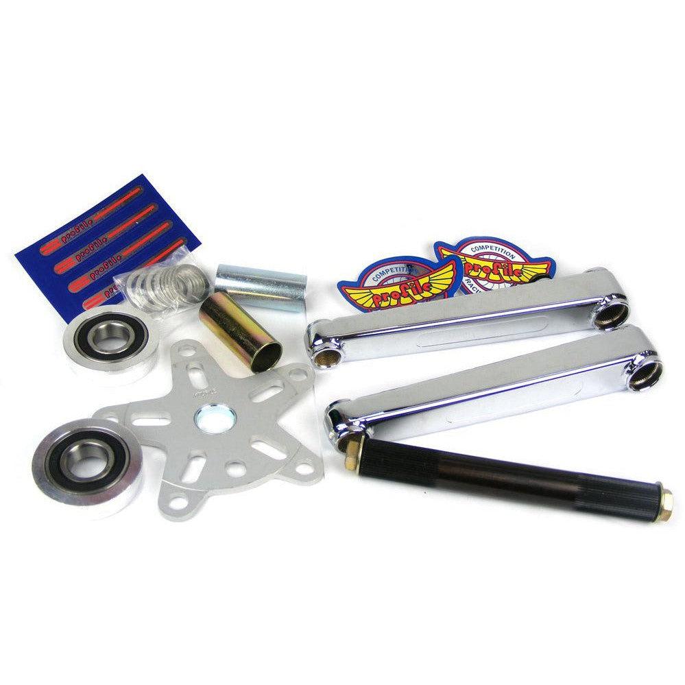 Profile Racing Vintage Box Crankset / 175mm / Chrome