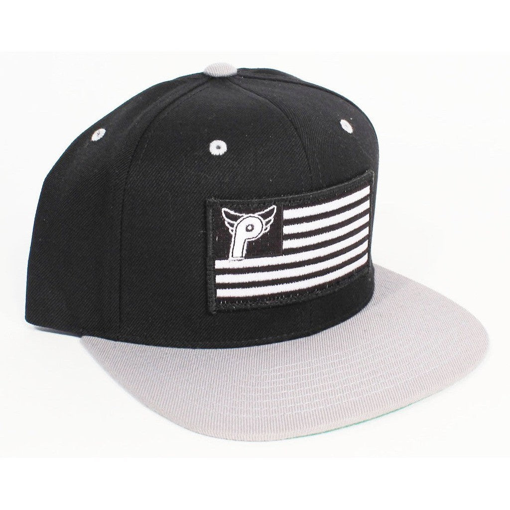 Profile Nation Snap Back Cap / Black/Grey