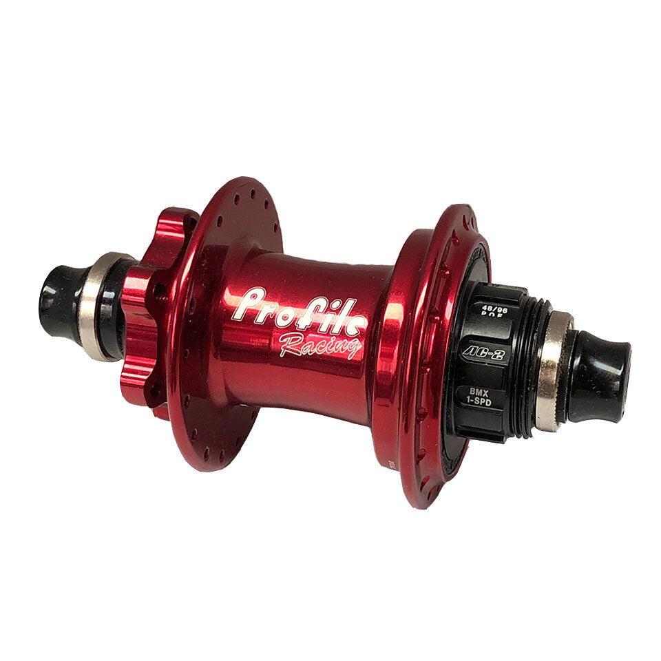 Profile AC-2 BMX Rear Disc Hub  / Red / 36H