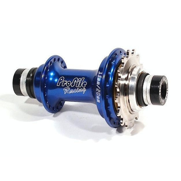 Profile Elite Rear Hub 15-20mm Axle / Blue