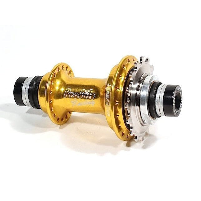 Profile Elite Rear Hub 15-20mm Axle / Gold