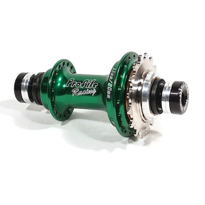 Profile Elite Rear Hub 15-20mm Axle / Green