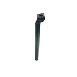 Micro Adjust Railed Seat Post in black, displayed on a white background.