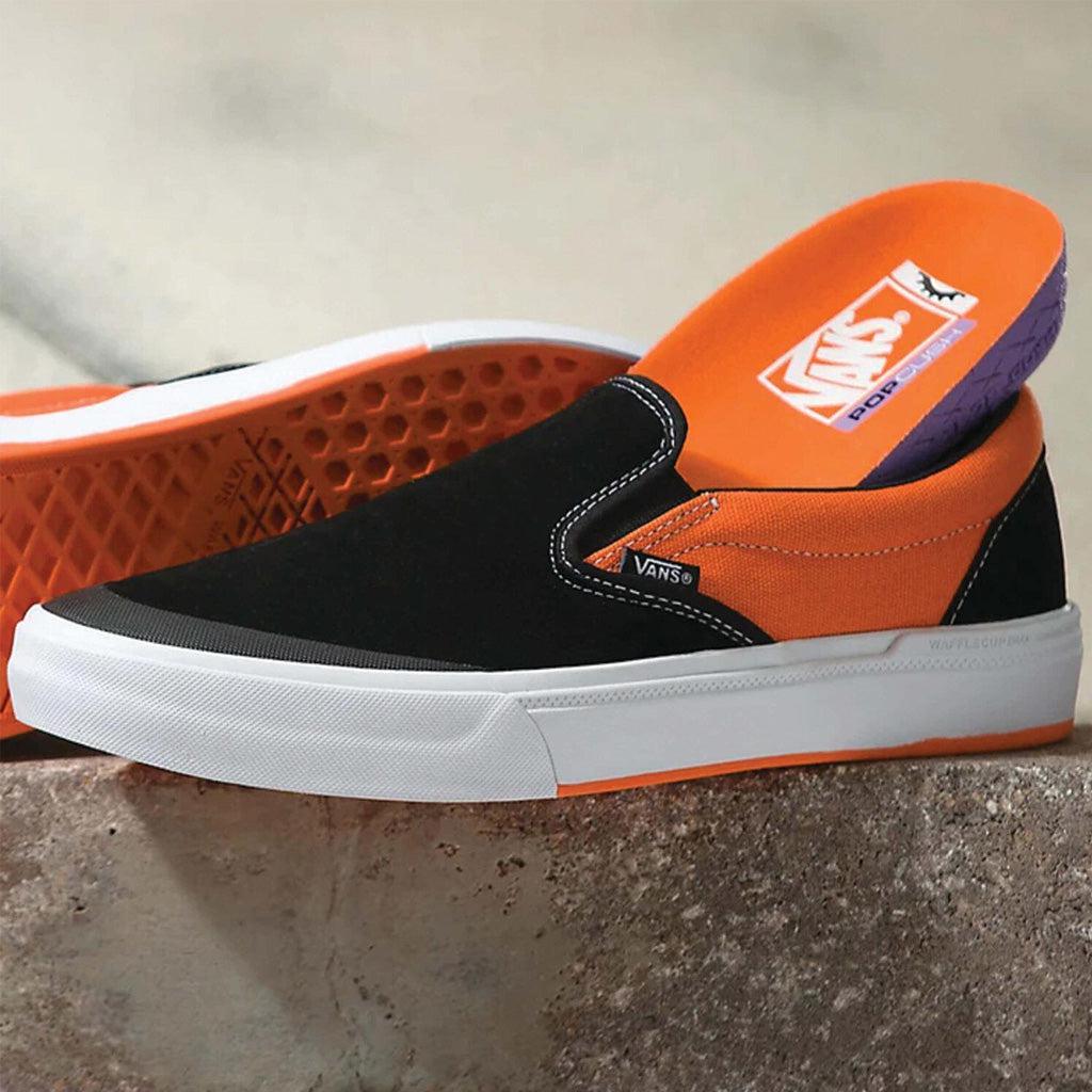 vans pro orange