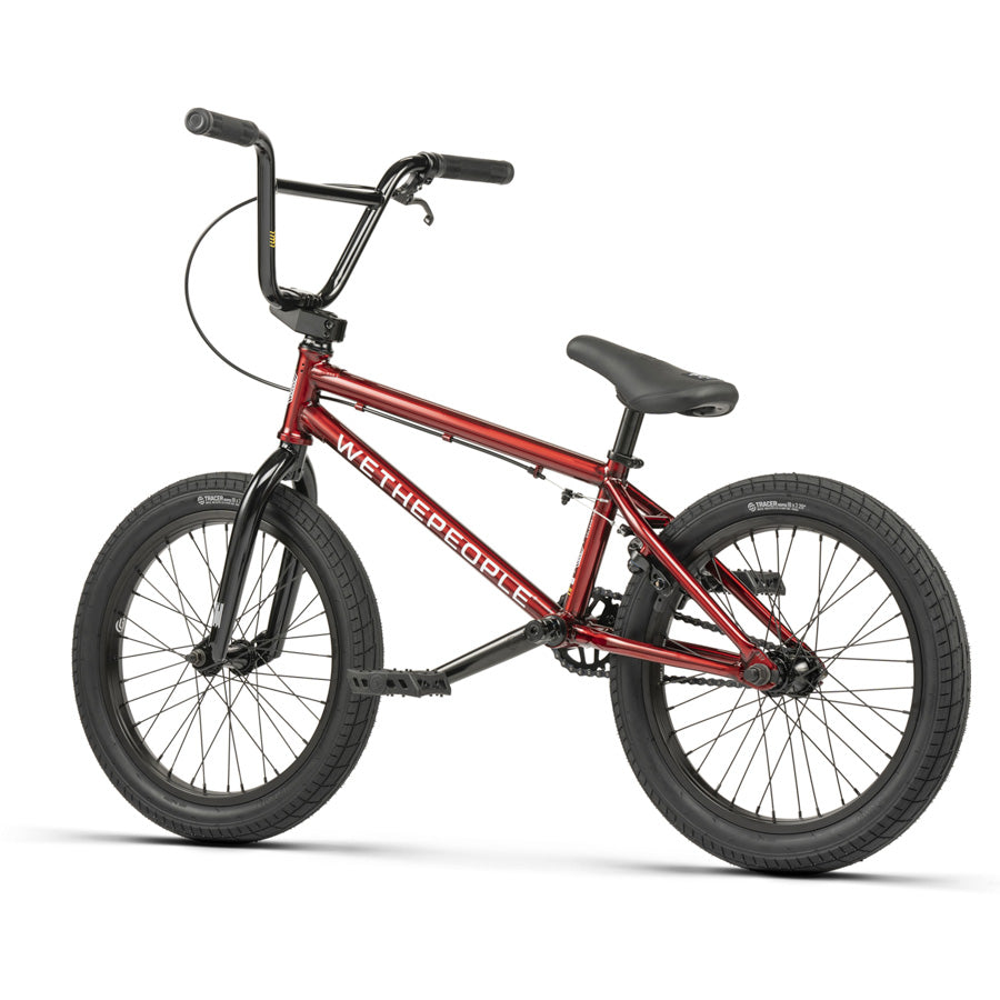 A top of the line Wethepeople CRS 18 Inch BMX Bike on a white background.