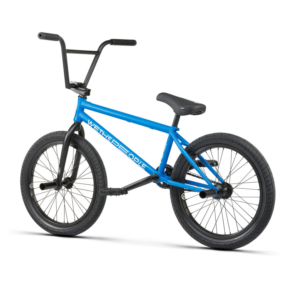 A Wethepeople Reason 20 Inch BMX bike, perfect for urban warriors, showcased against a clean white background.