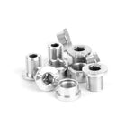 Avian Alloy Chainring Bolts / Polished / Long