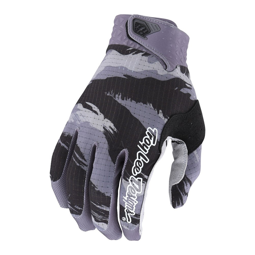 TLD 23 Air Glove Brushed Camo Black gloves for athletes.