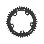 A reasonably priced Promax 5-bolt 104 BCD chainring on a white background.
