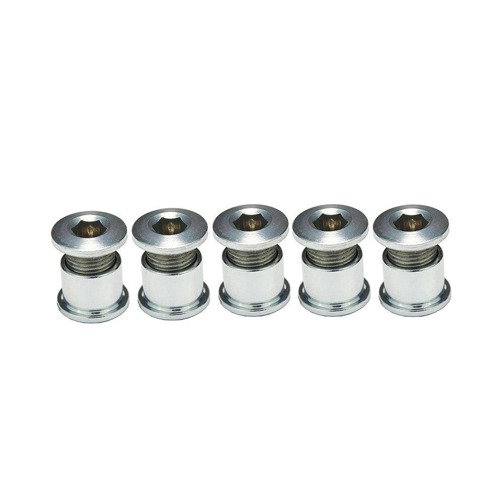 Answer Alloy Chain Ring Bolts Kit  / Silver / Alloy