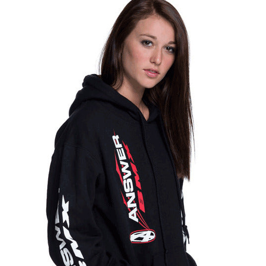 Answer Unisex Adult Hoodie / Black / M