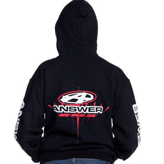 Answer Unisex Adult Hoodie / Black / L