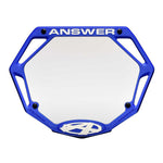 Answer Mini Number Plate / Blue