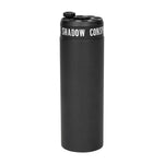 A black cylindrical Shadow Little Ones Peg (Each), made of chromoly for BMX, with a flat top and “SHADOW CONSP” partially visible near the upper edge.