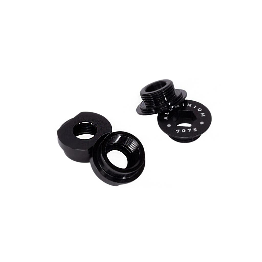 Four Arise Terra Fork Dropout Adaptors, two lying flat and two standing on their sides, are displayed against a white background.