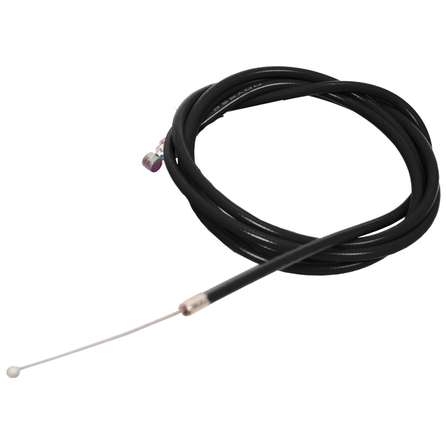 A reliable Odyssey Slic Kable brake cable for a motorcycle.
