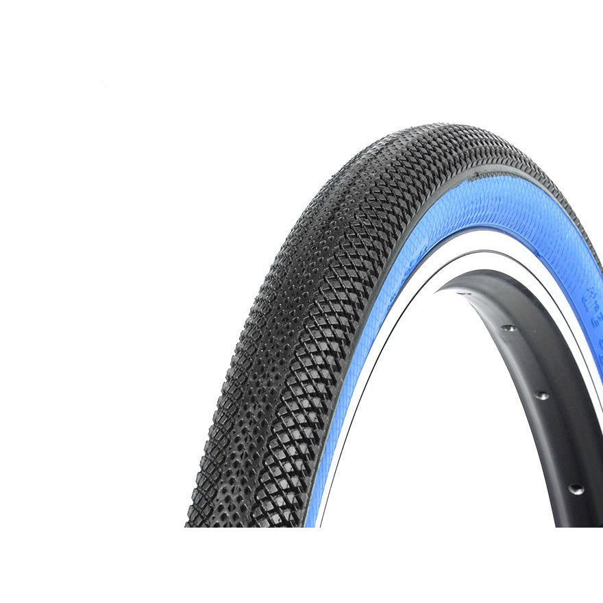 Vee Speedster Foldable Tyre (Each) / 20 x 1.5 / Black / Blue Wall / 20x1.50