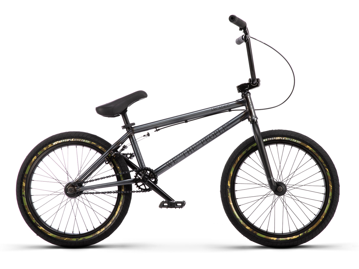 Wethepeople Arcade 20 Inch Bike, Matt Trans Stone Grey