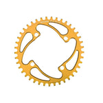 Rennen 4 Bolt 104 Chainring  / Gold / 40T