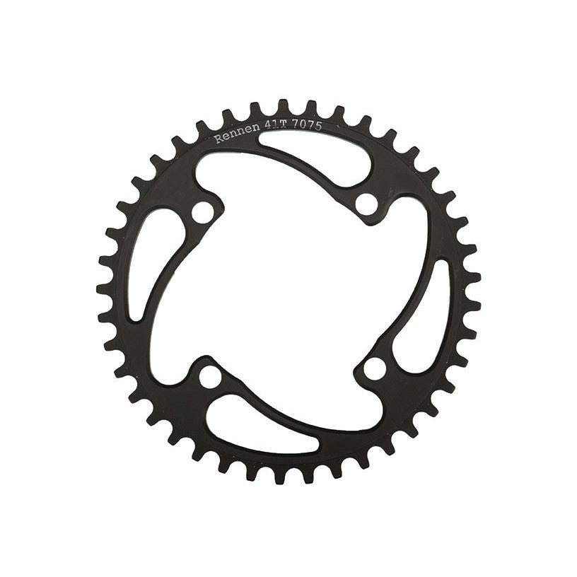 Rennen 4 Bolt 104 Chainring  / Black / 45T